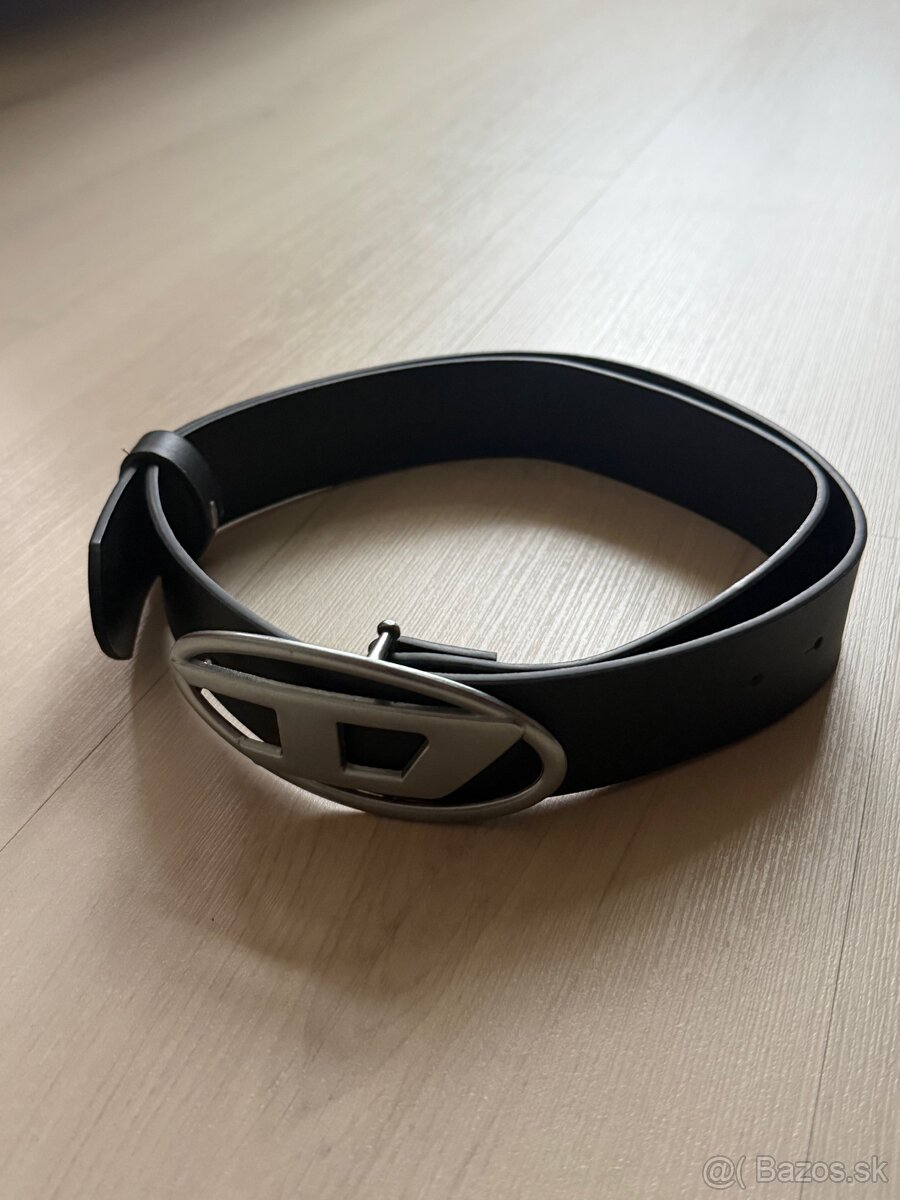 Čierny pánsky Diesel opasok - 2