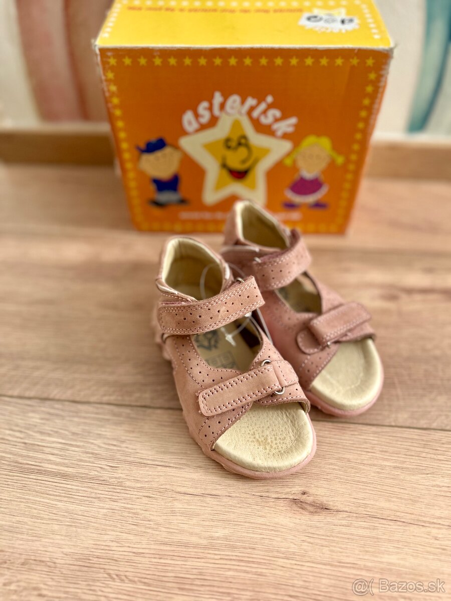 Kozene sandalky 23 - 2