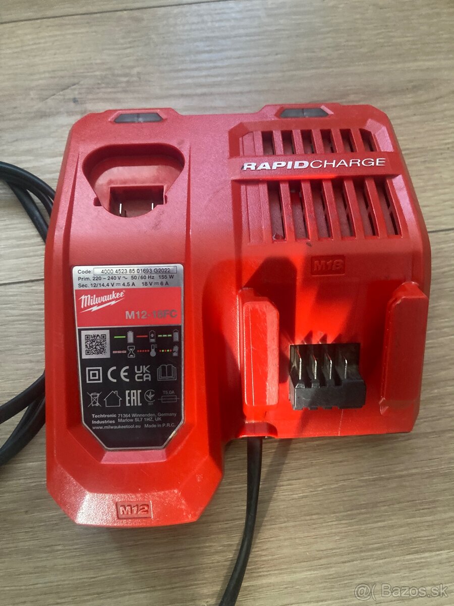 Nabijacka Milwaukee M12-18FC - 2