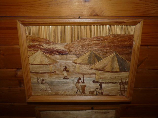 africké ľudové umenie – obrazy 2 - 2