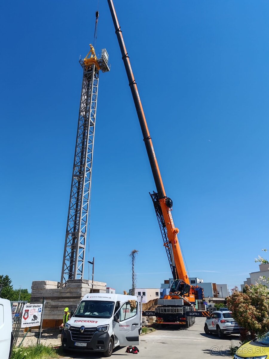 Vežový Stavebný žeriav FM 1345 TLX - 2