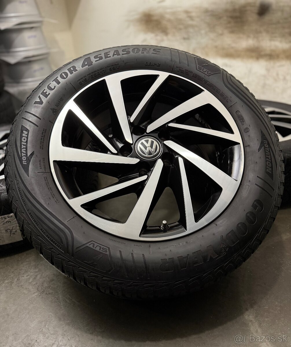 Zimná sada VW Woodstock 5x112 R17 , 215/65/17 Tiguan Kodiaq - 2