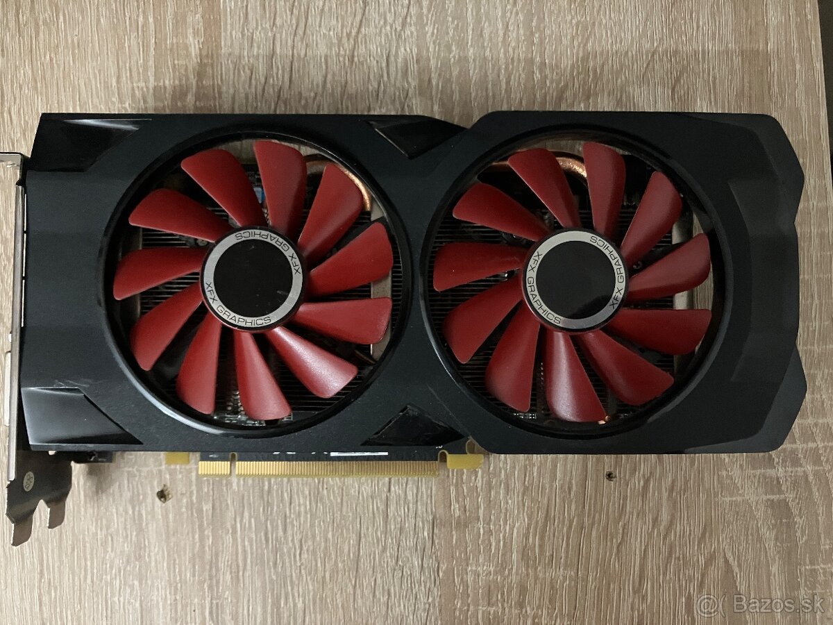 XFX AMD Radeon RX 570 4GB OC+ GDDR5 3xDP/HDMI/DVI RX-570P4DF - 2