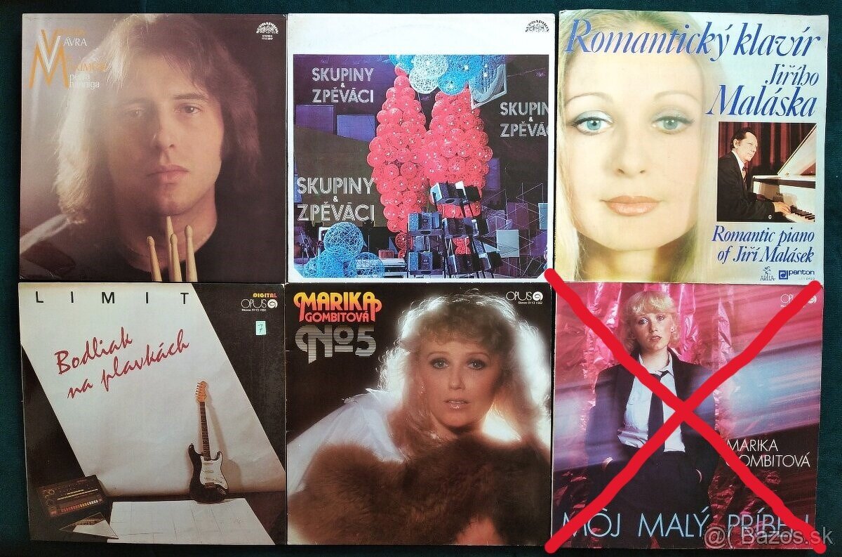 Gramofonové platne LP 2 - 2