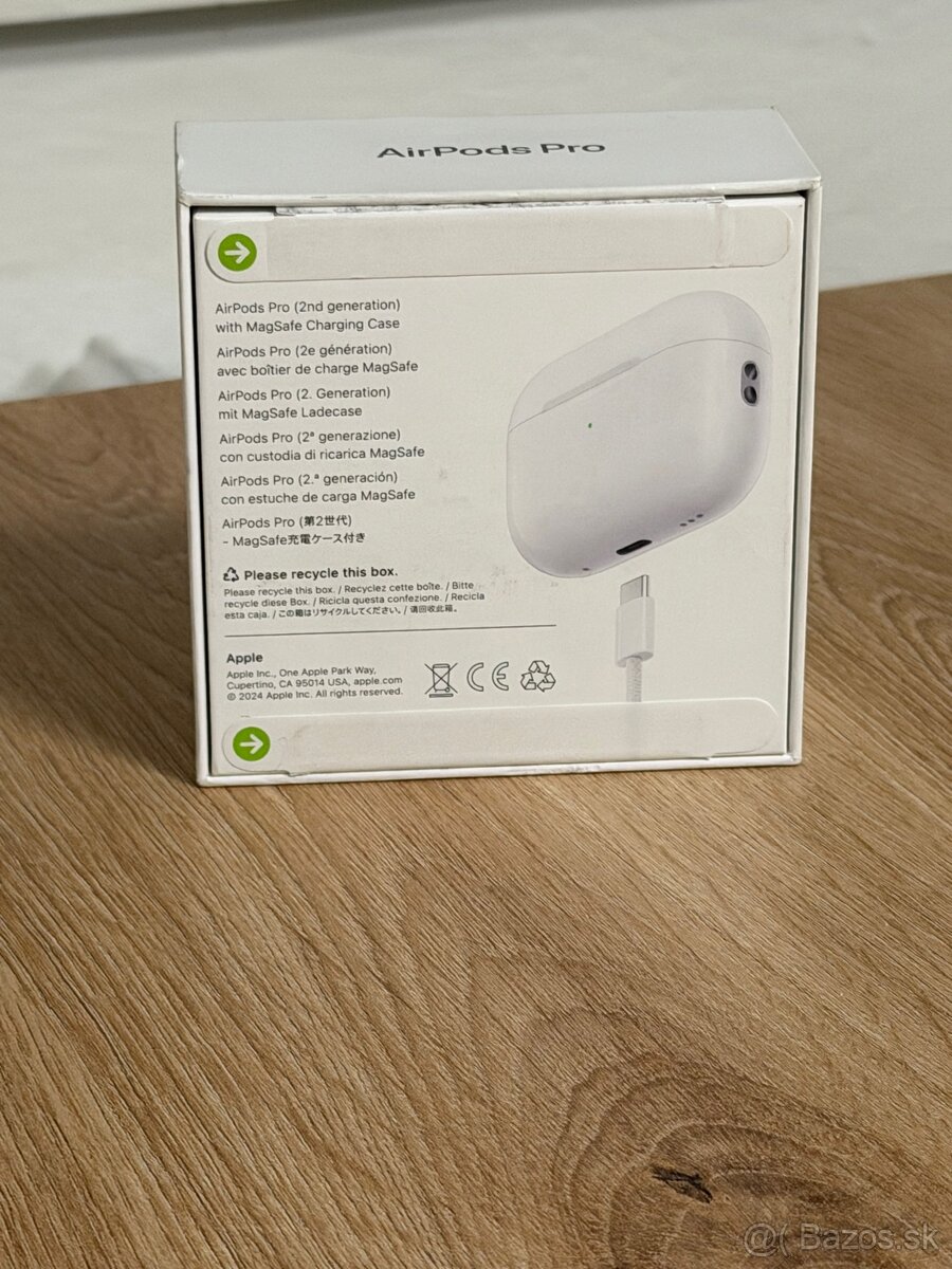 Dobrý deň Ponúkam na predaj Apple AirPods Pro 2 (USB-C) nové - 2