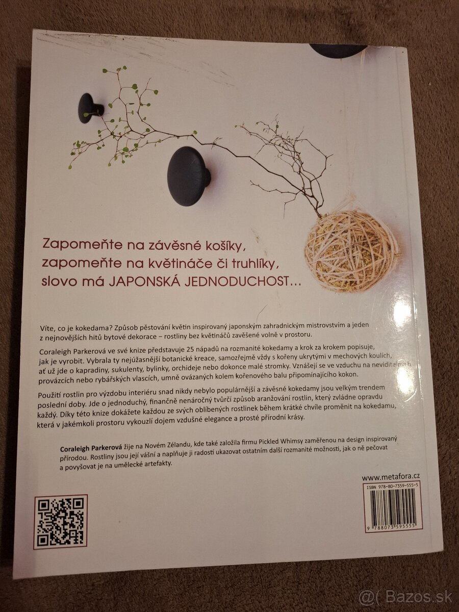 Predám knihu Kokedama - 2