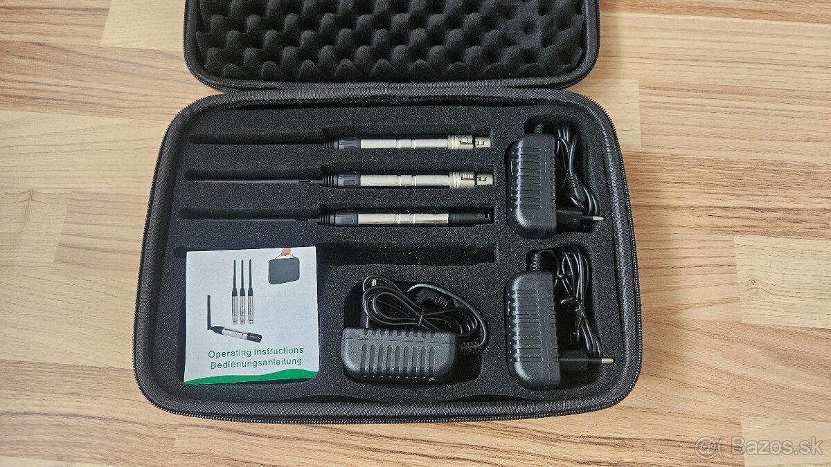 3ks bezdrôtové DMX s prijímačom v prenosnom púzdre - 2