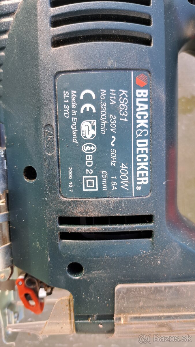 Predám priamočiaru pílu Black & Decker - 2