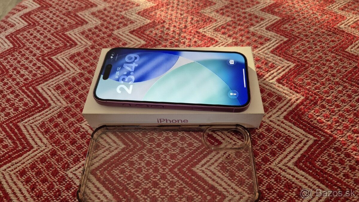 Apple iphone 16 128gb pink ako novy - 2