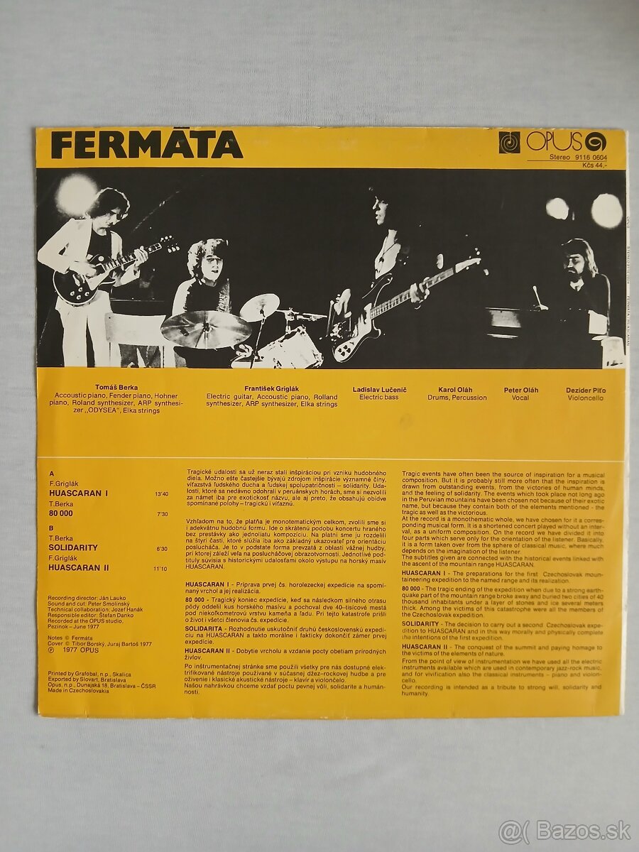 Fermata - Huascaran - 2