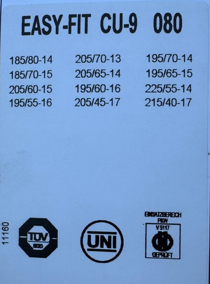 Snehové reťaze - 2