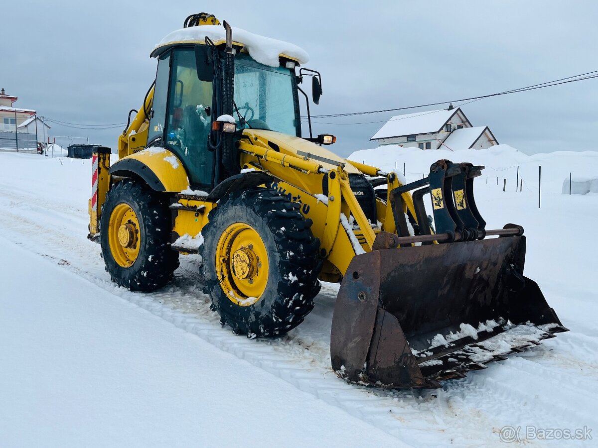 Predám Traktorbager Komatsu WB97S - 2