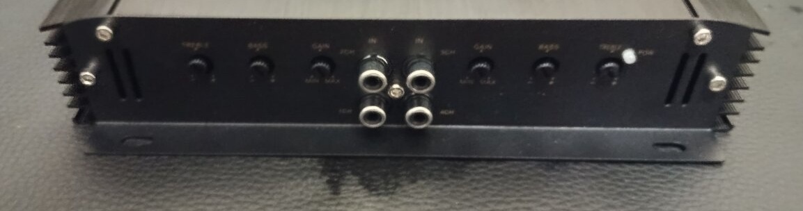 Auto zosilňovač 500W, 4 kanálovy - 2