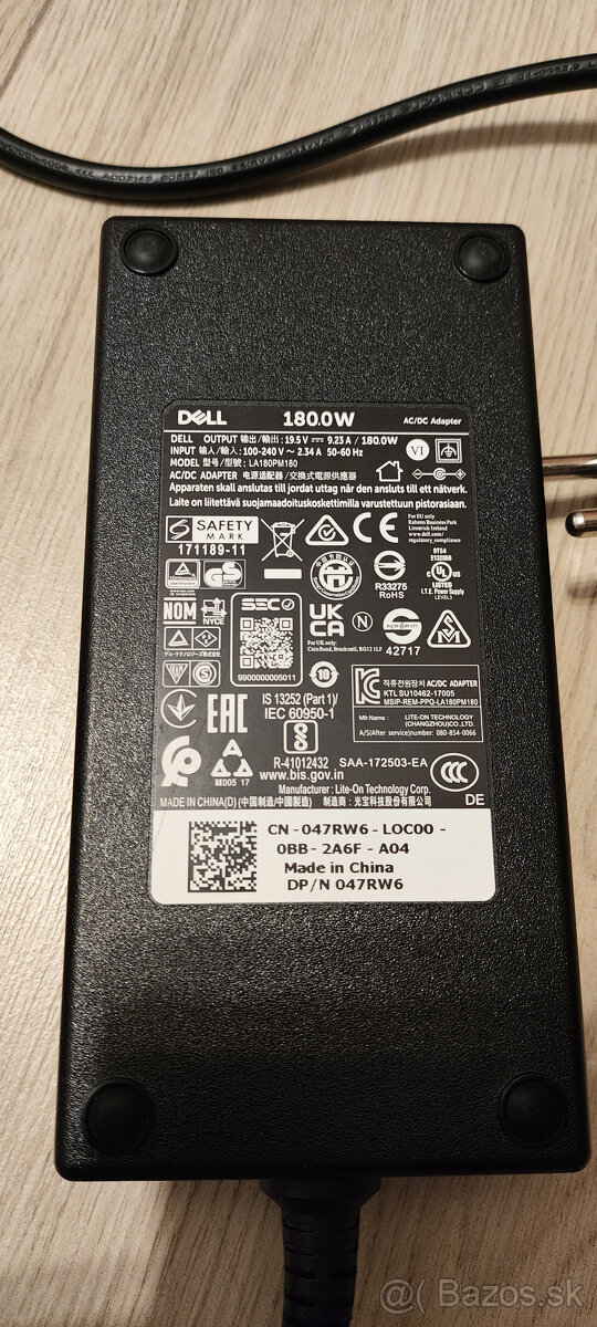 Dell 180W napájací adaptér LA180PM180 - 2