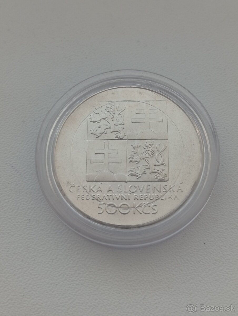 Mince 500 Kčs Tenis - 2