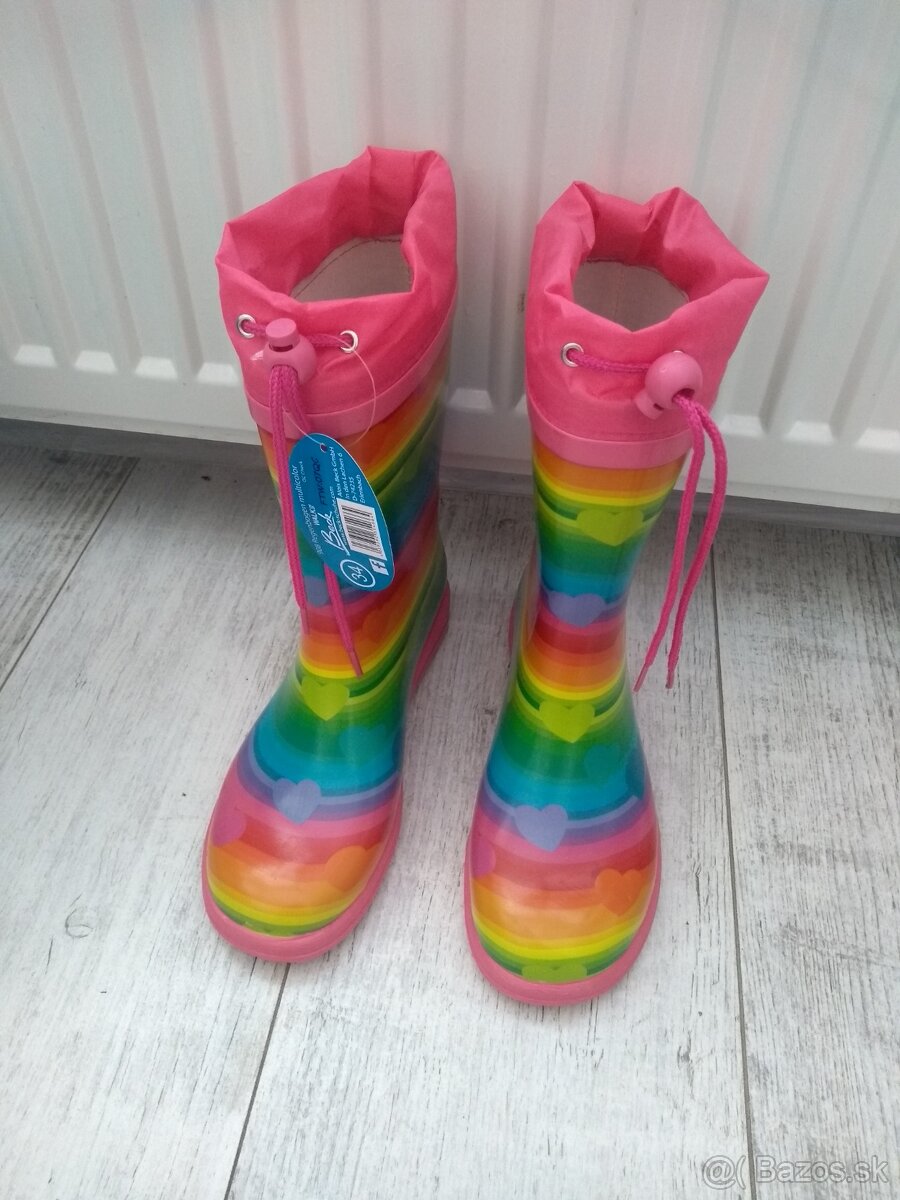 Nové gumáky veľ.34 - 2