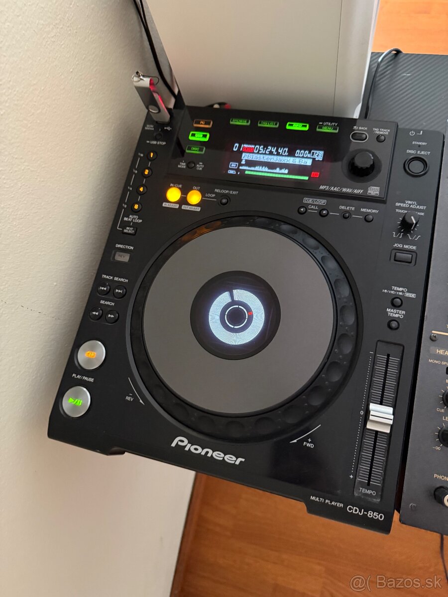 Pioneer cdj 850 + Pioneer djm 600 - 2