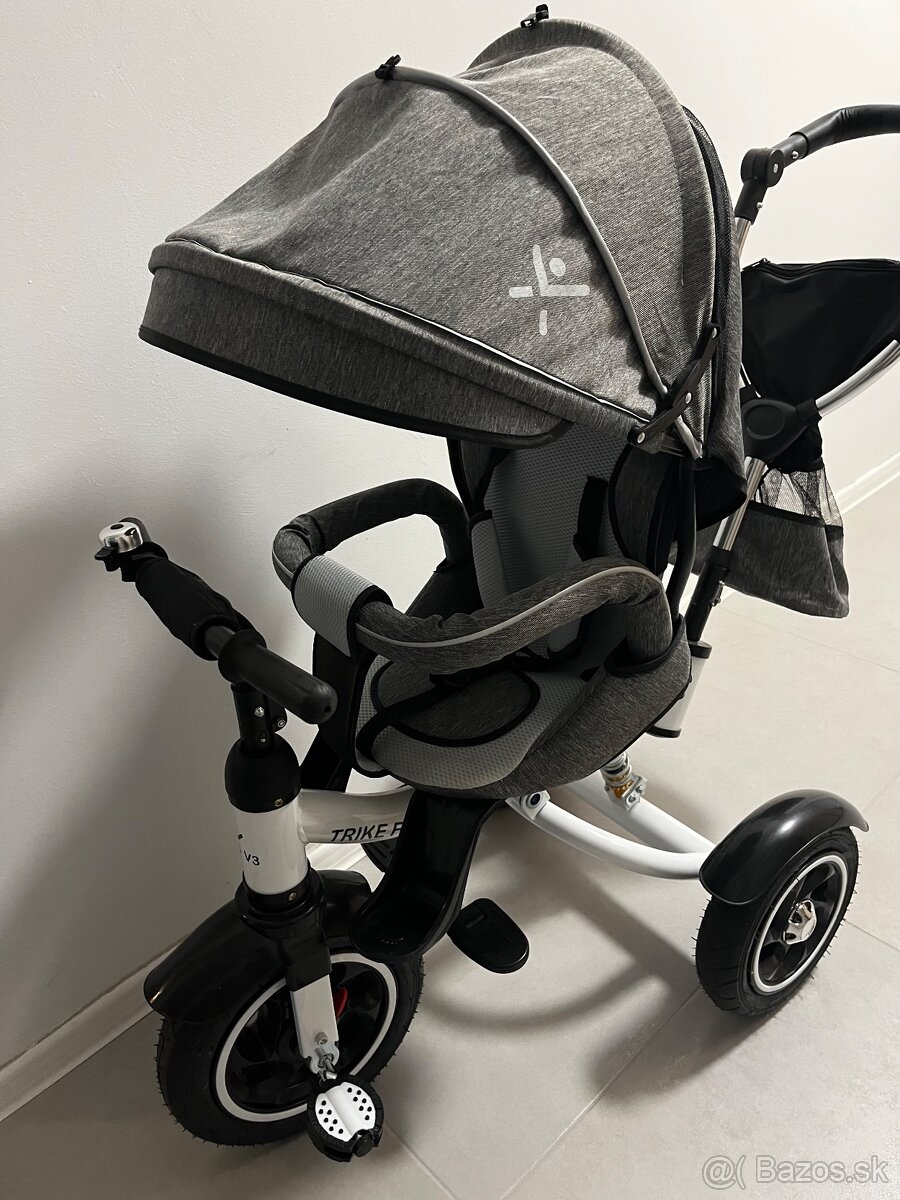 Trojkolka Trike Fix V3 bicykel kočík 3v1 otočný 360 - 2