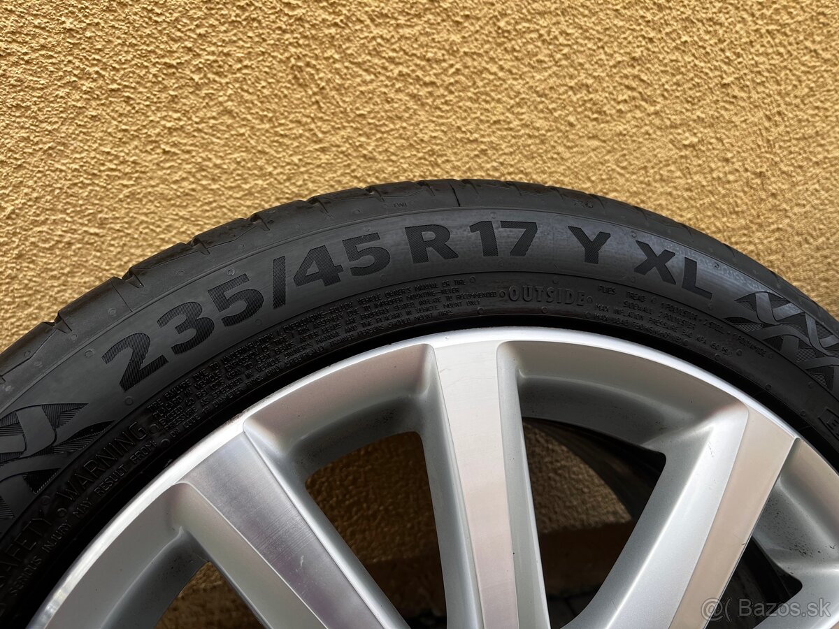 VW originál hliníkové disky BBS 5x112 r17 - 2