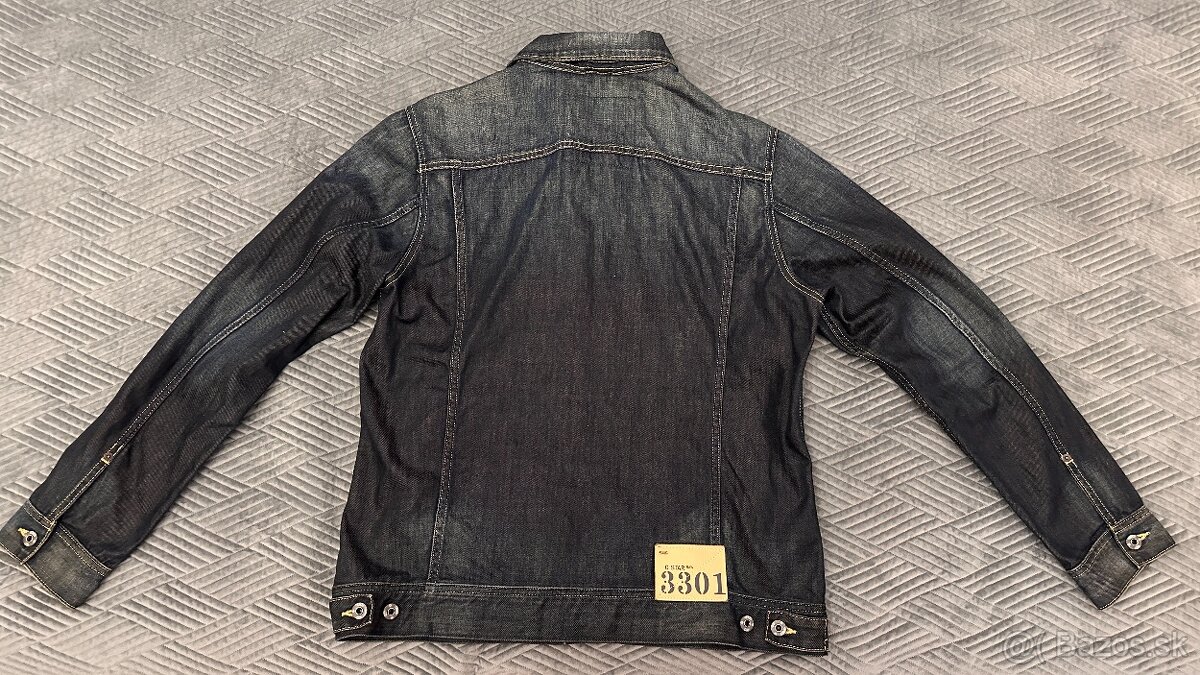 Nová pánska riflová bunda - G STAR RAW - veľkosť XL - 2