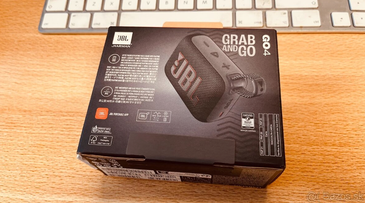 JBL GO 4 7 hod. výdrž - 2