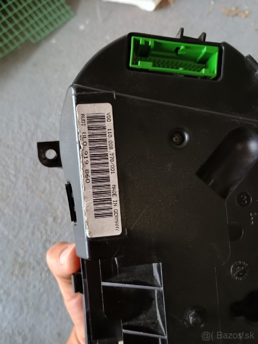 Prístrojovka Audi A3 - 2