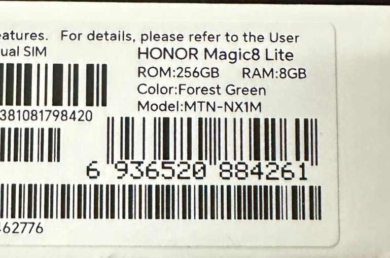 Honor Magic 8 lite 8/256GB nový - 2