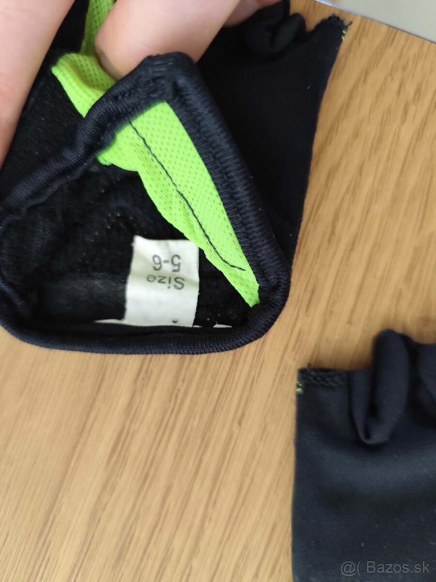 Detské cyklistické rukavice, veľkosť 5-6 - 2