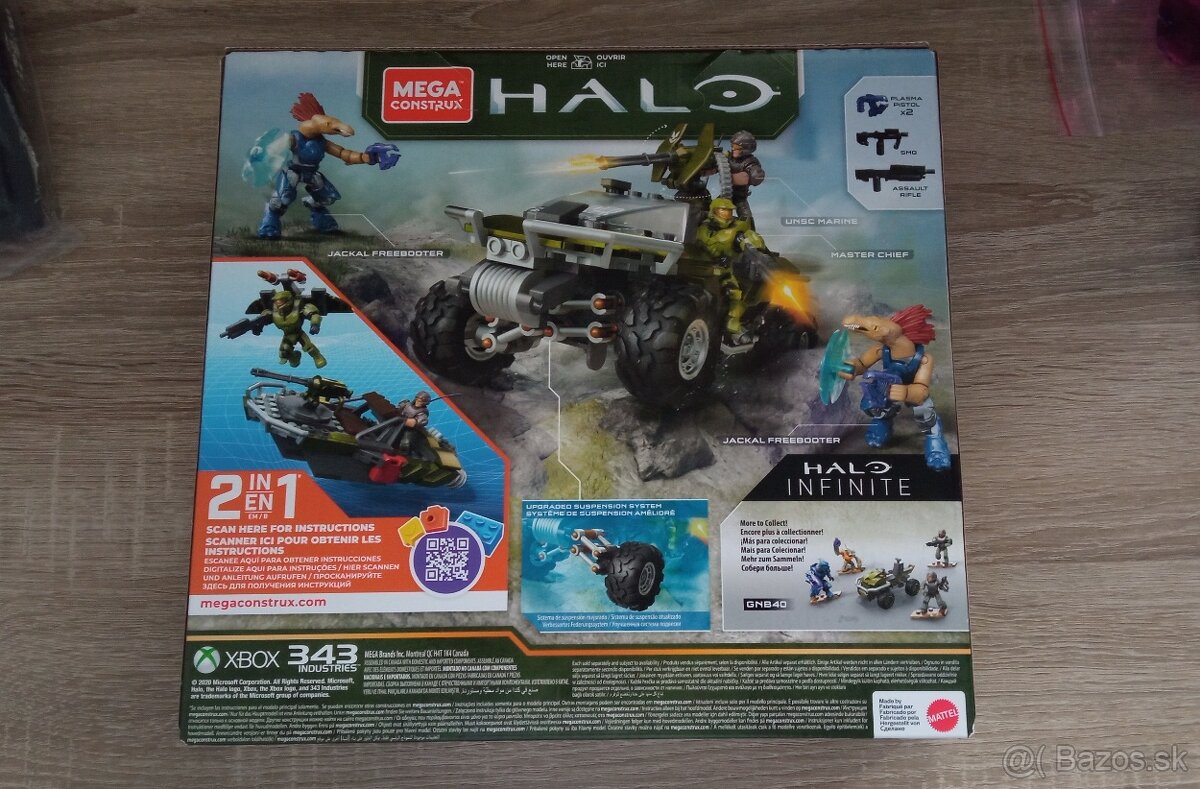 Mega Construx Halo - Warthog Rally - 2