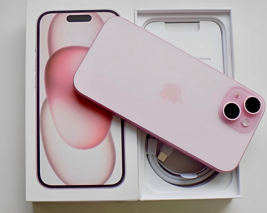 iPhone 15 Pink BATERIE 100% TOP - 2
