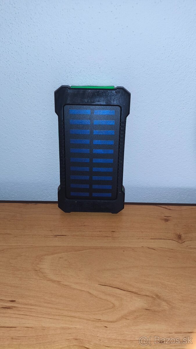 Prenosná batéria, Powerbanka, 2xUSB, solárna - 2