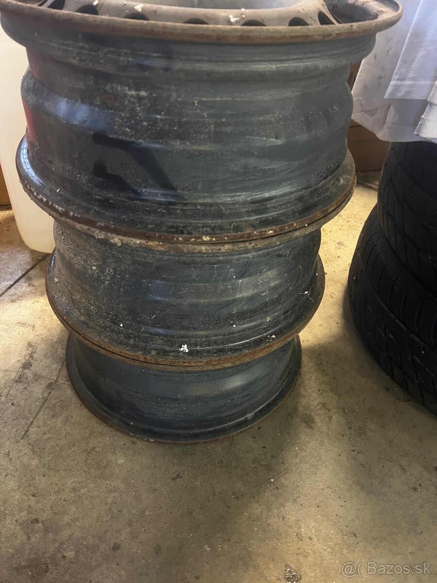 Plechové disky 5x112 R15 6J ET47 - 2