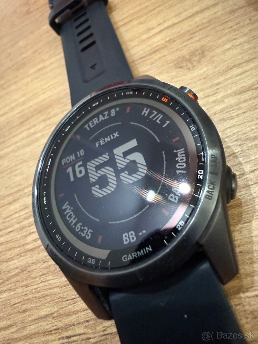 Garmin Fenix 7s Solar TOP stav - 2