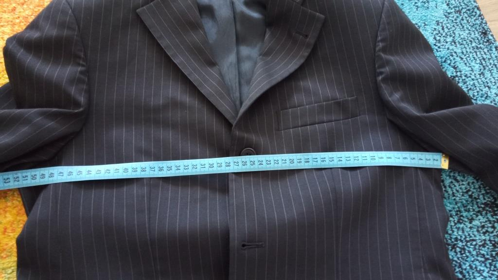 Pánsky oblek ACCORD – veľkosť 46, 3-dielny (sako, vesta, noh - 2