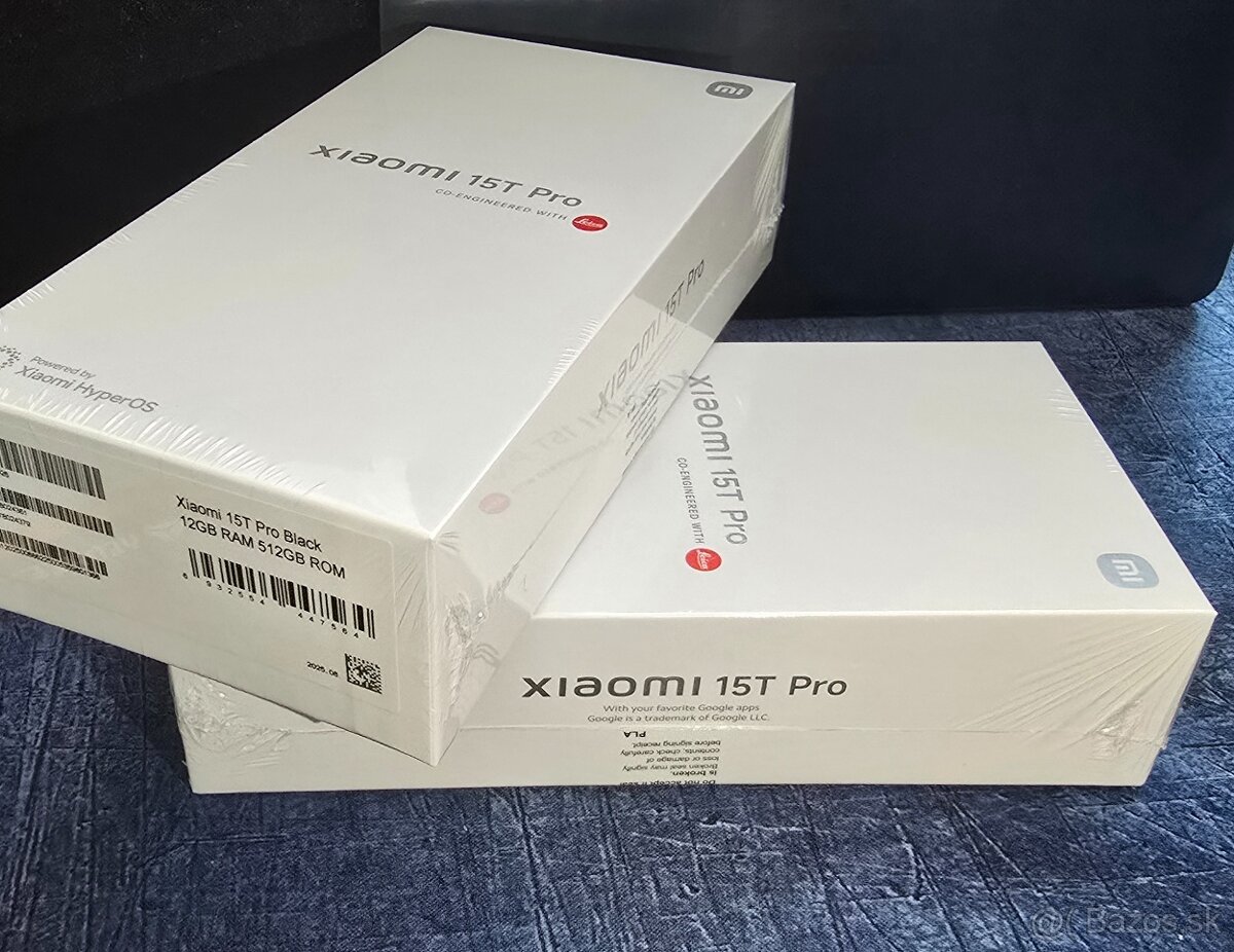 Predám Xiaomi 15T pro 512GB black - 2