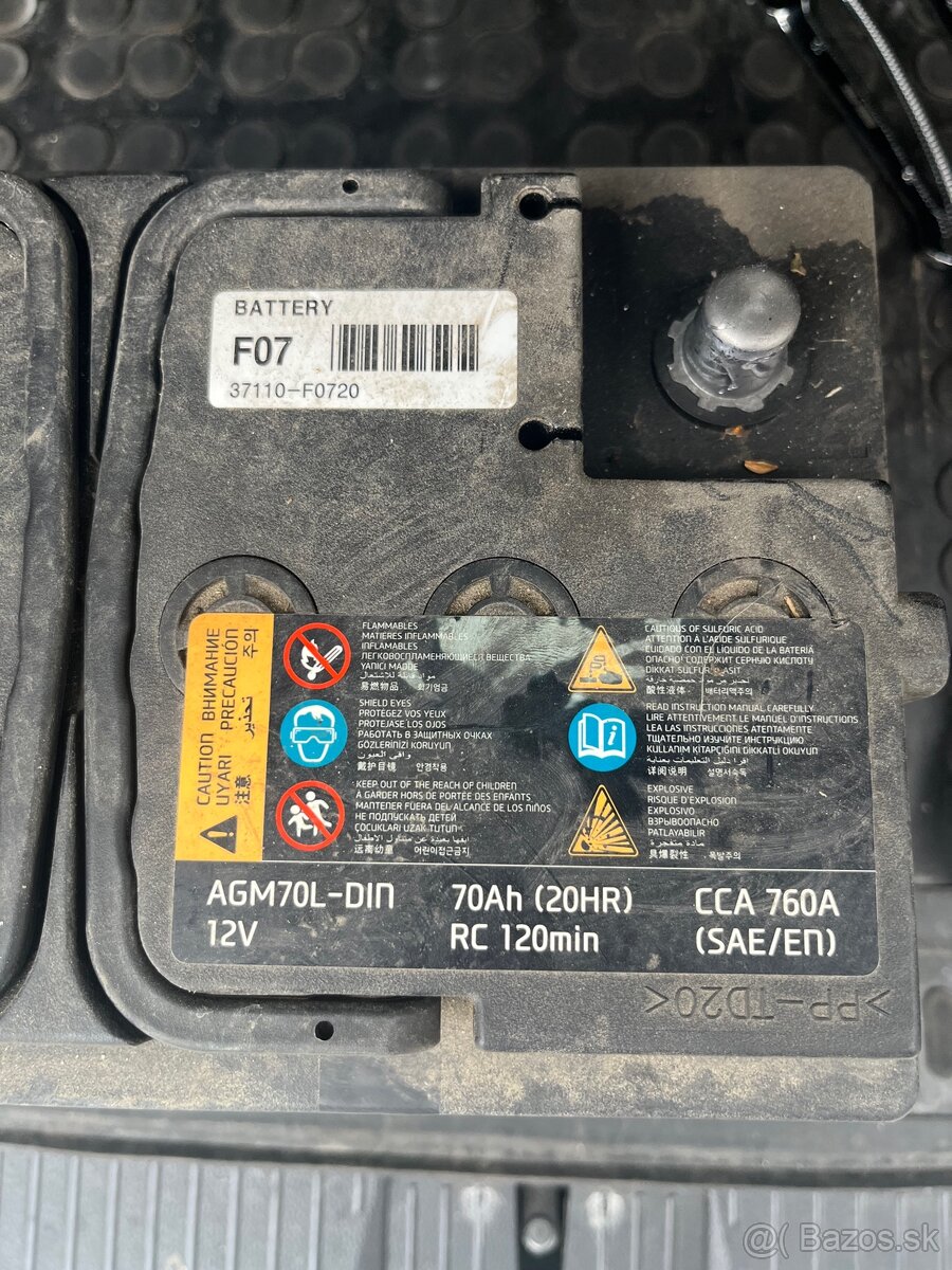 Autobatéria 70Ah 12V - 2