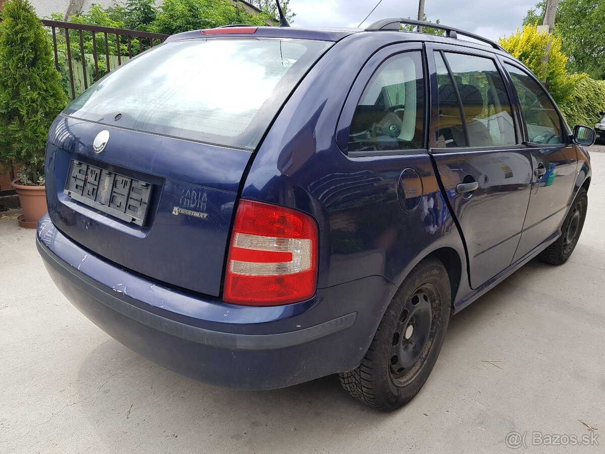ŠKODA FABIA 1,4 D 55KW RV.2004 - 2