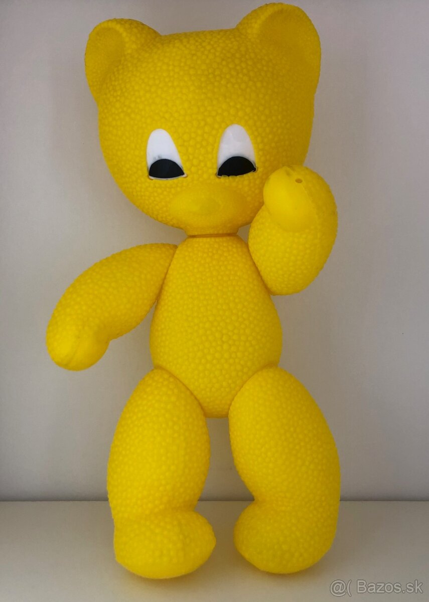 Stara plastova hracka macka medved - 2