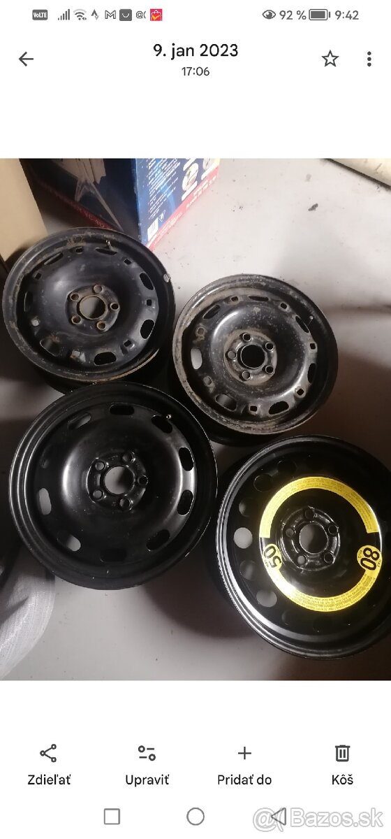 Plechače Škoda, W, Seat 14,15,16 - 2