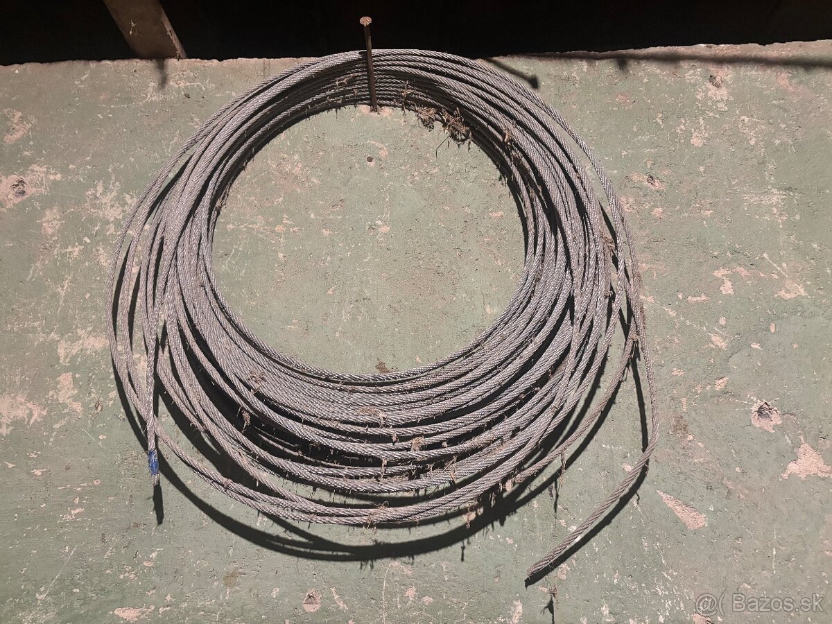 Oceľové lano 8mm - 2