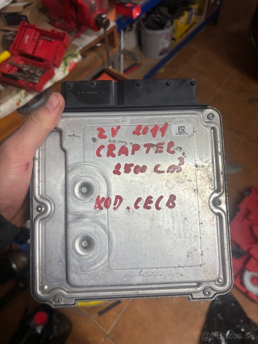 VW Crafter 2.5 TDI ECU riadiaca jednotka CECB - 2