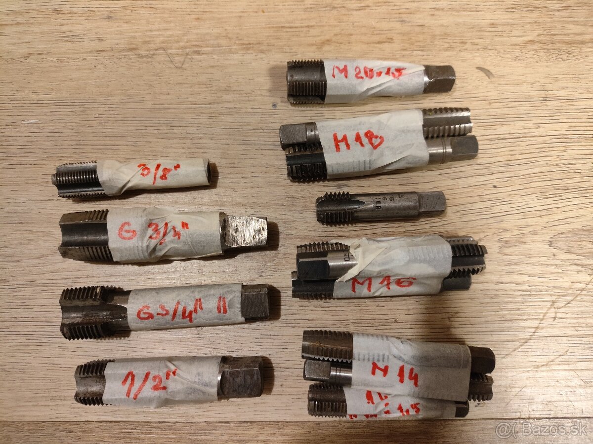 závitníky - 2