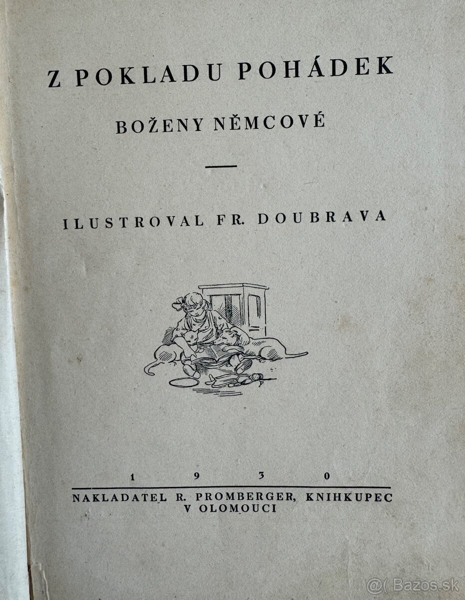 Z pokladu pohadek Bozeny Nemcove  1930 - 2