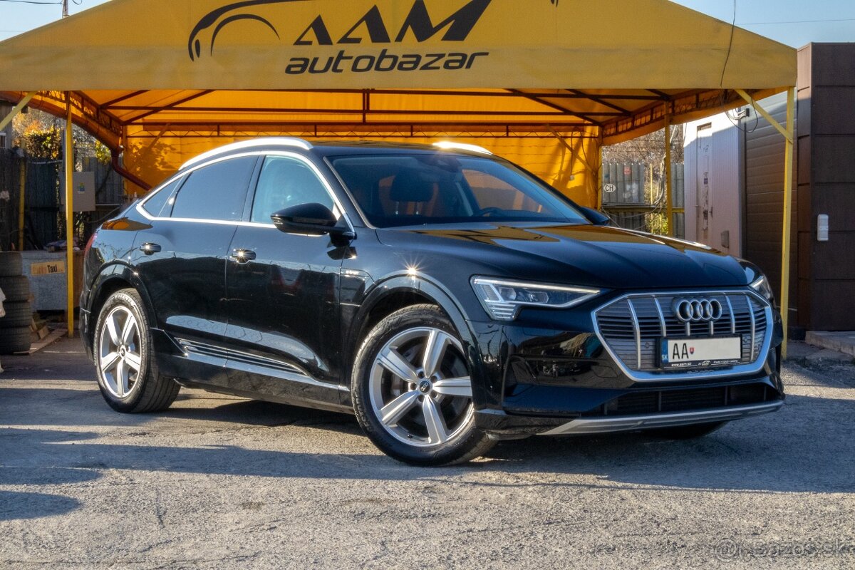 Audi E-tron 50 2022 quattro Sportback -NEBÚRANÉ - 2
