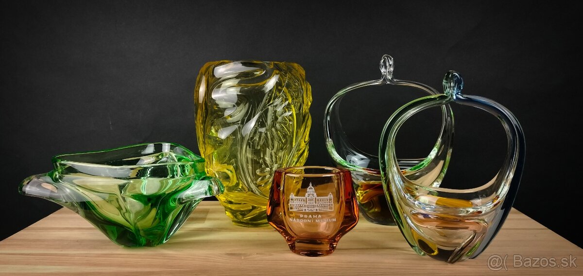 Mix - starý porcelán, sklo, keramika, kov - 2