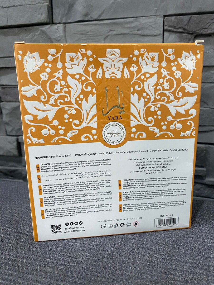 Yara lattafa Mango 2x 50ml - 2