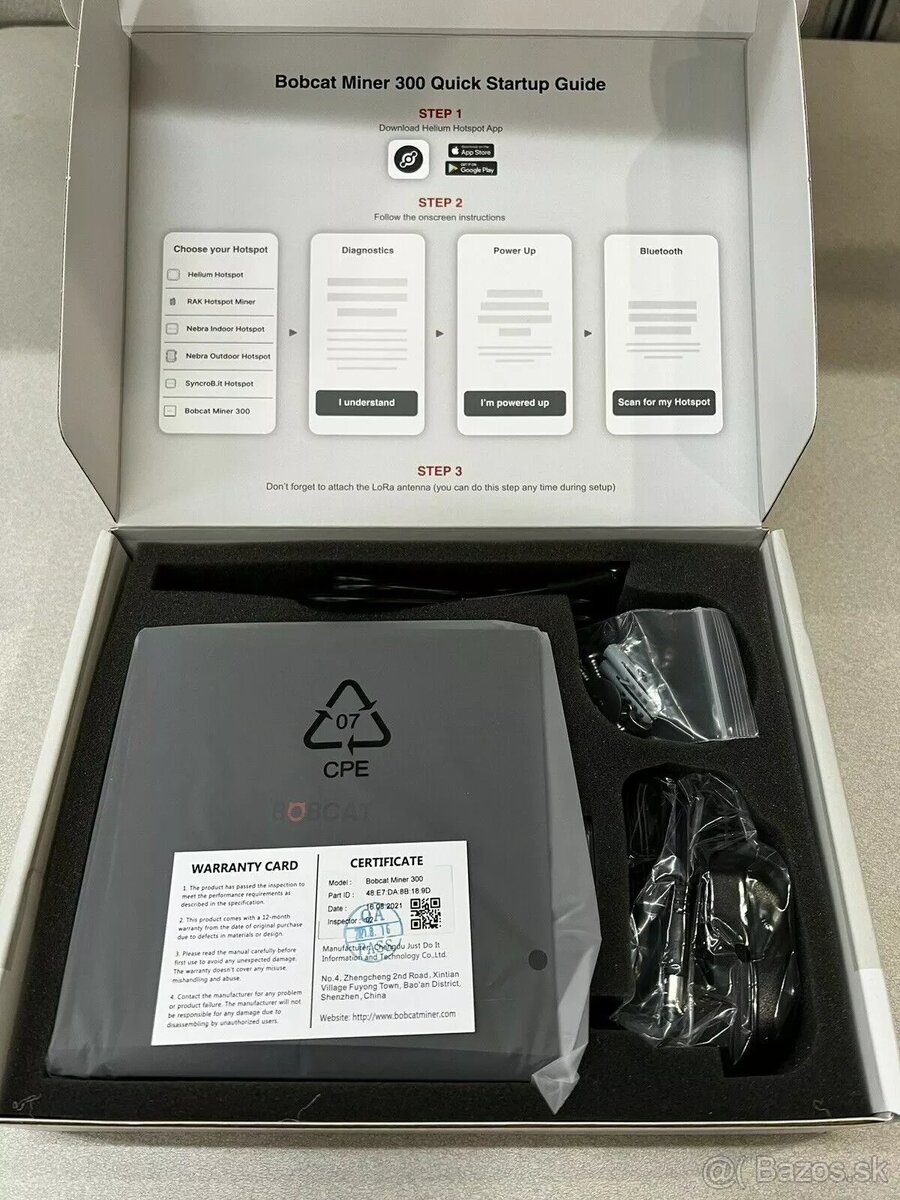 Bobcat helium miner 300 (novy) - 2