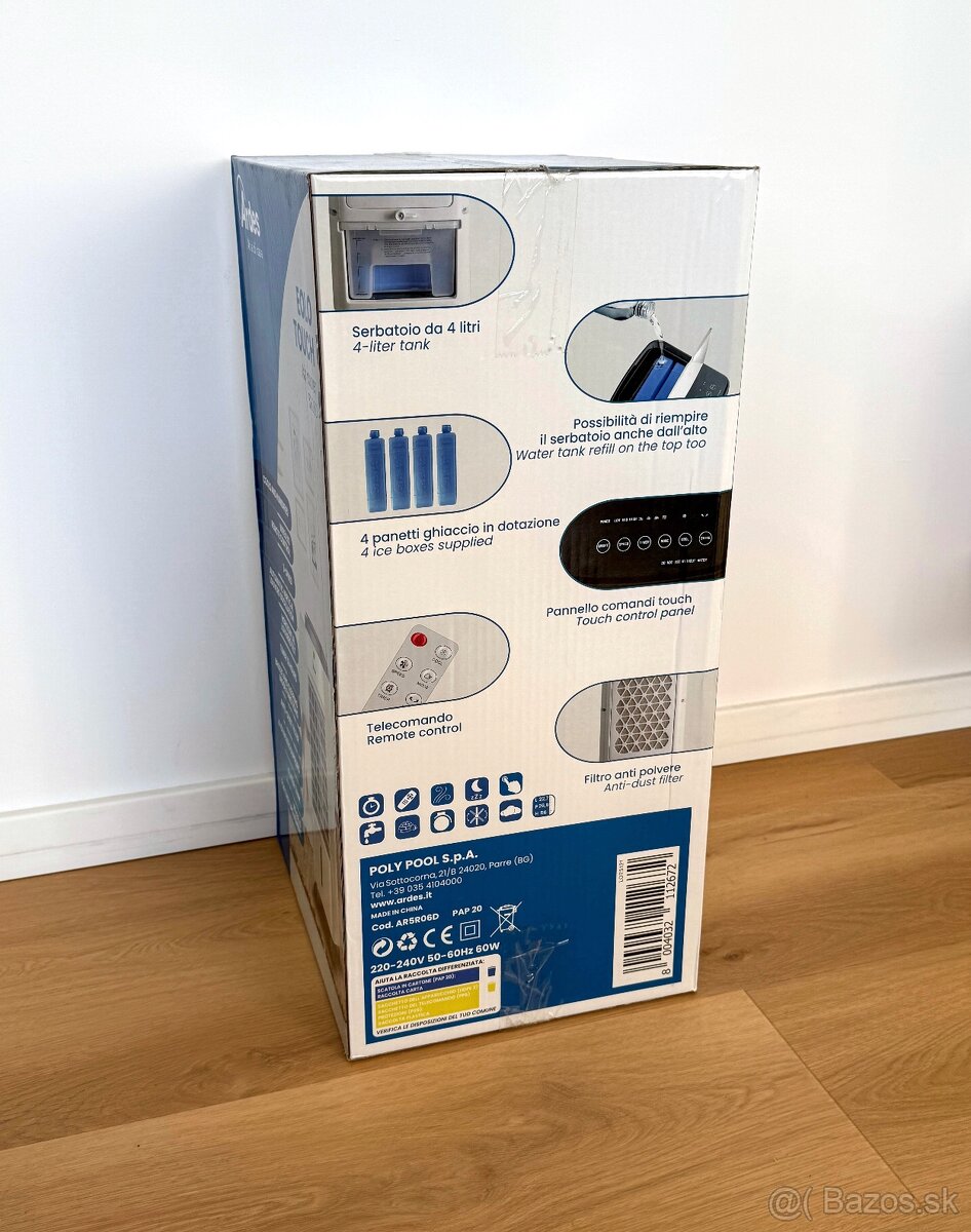 Ochladzovač vzduchu Ardes EOLO TOUCH 5R06D - nerozbalený - 2