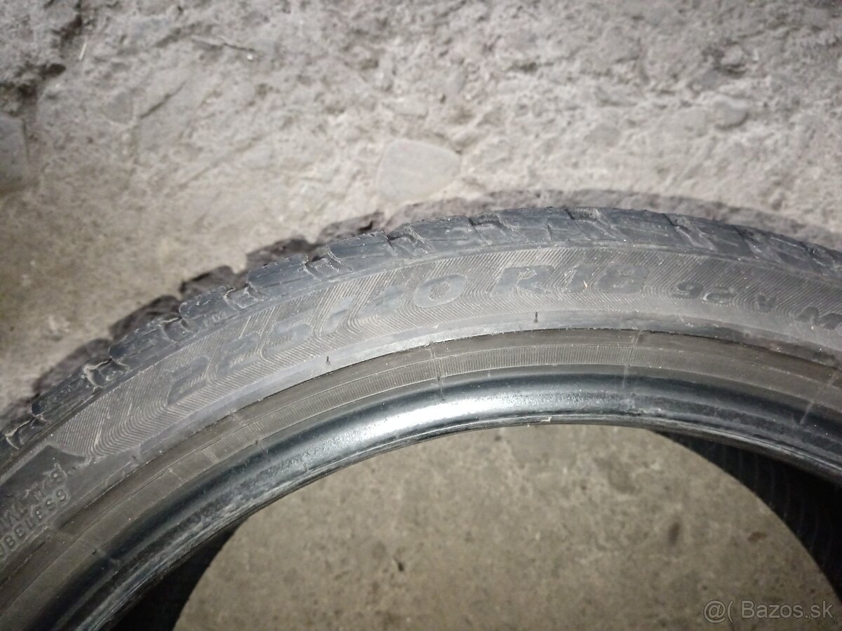 Predam zimne pneu 225/40r18 Pirelli - 2