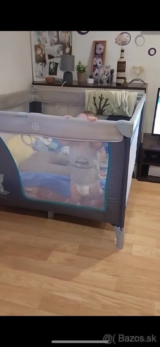 Ohrádka šedá baby mix - 2